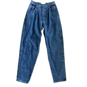 Vintage 80’s Giorgio‎ Fiorlini Pleated Front High Waist Mom Jeans Size 4